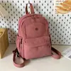 Nueva Moda Estilo Simple Mochila de Nylon para Mujer Gran Capacidad Ligera para Viajes Diarios Estudiante Mochila Escolar Mochila Casual