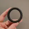 Corda de Telefone de Gelatina Sem Costura Elástico de Cabelo Anel de Telefone de Mola Durável Corda de Cabelo para Rabo de Cavalo Nova de Verão Fresca Versátil