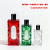 Garrafas Vazias de Cristal de Alta Transparência Feitas Sob Medida de Fábrica para Óleos Essenciais, Frascos de Perfume Estilosos e Elegantes, Garrafas de Óleo Essencial com Dosador de Amostra Seladas e à Prova de Vazamentos