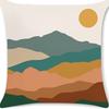 Funda de almohada abstracta color Morandi Funda de almohada decorativa minimalista Estética abstracta Funda de cojín para sofá Admite personalización