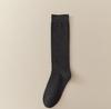 Calcetines de Color Sólido Bordados Estilo Japonés Jk Dulces y Lindos Versátiles Media Caña Otoño e Invierno Uniforme de Estudiante Calcetines de Algodón Calcetines de Pantorrilla Estilo Preppy