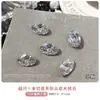 Pedras de Strass para Nail Art Zircônia Brilhante Chanfrada com Fundo Pontiagudo, Luxo Leve Aço de Alto Carbono Transparente Colorido Fogo Doces de Gelo Decorações Acessórios para Nail Art