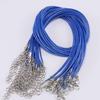 Accesorios para Joyería DIY Cordón Collar de Cordón Cordón Encerado Redondo de 1.5-2 mm Cordón Encerado de Colores Cuerda Gargantilla Cordón para Colgante
