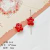 [festa vermelha] liga vermelha Ano Novo laço miçangas DIY pulseira colar material acessórios