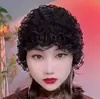 Nuevo Estilo Belleza Gasa Elástica Encaje Tocado para Cubrir Cabello Blanco y Controlar Cabello Suelto, Sombrero en Capas, Moda Hogar Transpirable Sombrero Pequeño
