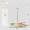 Brinquedo túnel giratório para gato de estimação, túnel, bola engraçada para gato, bola dispensadora de ração, artefato para aliviar o tédio do gato, suprimentos para animais de estimação, atacado, transfronteiriço