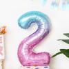 Ins Globo Digital de Aluminio con Película de Cielo Estrellado Soñador de 40 pulgadas Decoración de Escena para Fiesta de Primer Año de Bebé de Niños
