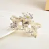 YHJ accesorios para el cabello Nuevo pasador de acetato hueco textura de alta calidad pinza de tiburón para recogido en la parte trasera del cabello tocado