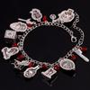Halloween Europeo y Americano Bebé Fantasma Payaso Alma Chuji Pulsera Viernes Negro Máscara de Jason Pulsera de Película de Terror