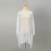 Xale de Verão com Franjas Vazadas Estilo Europeu e Americano Proteção Solar para Praia Cobertura para Biquíni Roupa Exterior para Mulheres Estilo Novo Transfronteiriço