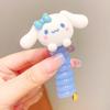 Anillo para el cabello con forma de línea telefónica de dibujos animados para niños, bonito lazo para la cabeza, trenza para niña pequeña, accesorio para el cabello rizado