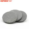 Hengge Industrial Hoja Sinterizada de Polvo de Acero Inoxidable 60 Micrones Hoja a Prueba de Explosiones Metálicas Metalurgia de Polvos Poroso Filtración de Gas