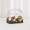 Caja de Regalo con Patrón de Araña de Comercio Exterior Caja para Hornear Héroe de la Ciudad Bolsa para Postres de Fiesta Maleta Caja de Embalaje Impresa