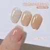 Esmalte de Uñas en Gel Blanco Agua de Primavera y Verano Nude Color Nuevo 2025 Popular Combinable Hielo Jade Gel Jelly Brillo Blanco