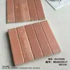 Ladrilhos de calcário em formato longo para pousadas, cafeterias e lojas, ladrilhos estilo antigo, revestimentos de parede 100% cerâmicos para cozinha e banheiro, ladrilhos de piso antiderrapantes