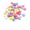 Accesorios hechos a mano con cuentas en forma de lazo de moda, mezcla multicolor, cuentas para la diversión DIY de los niños