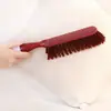 Escova Depilatória Doméstica Varredora de Cama Cabo Longo Cabelo Macio Dupla Face Remoção de Poeira Escova para Roupas Colcha Sofá Tapete Cama