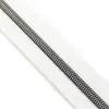 Fabricante Personaliza Cremalleras de Nylon con Dientes Tipo 3 y Tipo 5, Tiras de Dientes Electroplateadas para Bolsas de Empaque, Ropa, Textiles para el Hogar y Cremalleras con Dientes Metálicos de Imitación