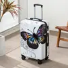 Maletas al por mayor Estuche con ruedas estampado Ligero Ruedas universales Maleta Personalizada Caja con cerradura de alta seguridad Maleta