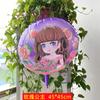 Filme de alumínio New Rose Girl Princess Magic Mirror round Princess space balloon brinquedo inflável bola de ar flutuante