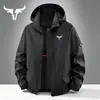 Cortavientos Delgado con Capucha Casual Deportivo de Moda para Hombre, Producto Popular de Exportación, Nuevo Modelo de Otoño, Chaqueta Suave y Cómoda