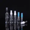 Atacado 30ml/50ml/100ml Frasco Spray Frasco Dispensador de Perfume Plástico Transparente Frasco Pequeno Spray Frasco Spray de Álcool