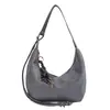Nuevo estilo otoño/invierno, bolso cruzado casual y versátil, bolso con forma de dumpling, nueva colección 2026, gran capacidad, nuevo bolso de un solo hombro