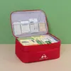 Bolsa Médica Portátil para el Hogar, Viaje, Medicina, Cosméticos, Gran Capacidad, Cuidado Médico, Primeros Auxilios, Caja de Medicina, Bolsa de Almacenamiento para Cosméticos