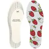 Children's Latex Insoles for Summer, Cool and Casual Sports, Customizable Cartoon Print Canvas Insoles