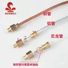 Tubo de óleo PD junta passante tubo de cobre tubo de nylon distribuidor de óleo junta de cobre ferramenta de máquina slider junta de tubo de óleo 4mm