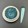 Pó Espelho Mágico para Nail Art Glitter Ultra Fino Cor Laser Pó Aurora Brilho Transfronteiriço Novo Produto Chamativo para Decoração de Unhas
