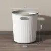 Cubo de basura para restaurante de hotel, sala de estar doméstica, baño, cocina engrosada, oficina, cubo de basura barato para dormitorio 11