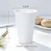 Taza de Agua de Cerámica Blanca Pura Creativa sin Asa al por Mayor Taza de Café para el Hogar Taza de Té de Hotel Souvenir con Logo Personalizado