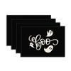 Jogo Americano de Halloween com Laço, Fantasma, Abóbora, Tapete de Mesa para Decoração de Halloween, Jogo Americano Dropshipping Shein Temu