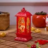 Decoração de Ano Novo Luz Noturna de Riqueza Cheia de Água Decoração de Festival da Primavera Atrai-Riqueza Ornamento de Mesa de Alto Padrão Deus da Riqueza