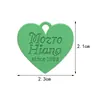 Fabricante de Accesorios de Joyería Estilo Corazón de Melocotón, Al por Mayor en Stock, Fábrica de Joyería Artesanal DIY de Aleación, Accesorios de Joyería DIY de Doble Cara