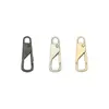 Tirador de Cremallera Metálico, Accesorios de Ferretería para Maletas, Colgante Hebilla de Tirador de Cremallera Universal Desmontable