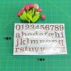Adesivos alfanuméricos em inglês da Amazon para canecas diy presentes criativos adesivos de recompensa para crianças adesivos autoadesivos adesivos instantâneos