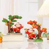 Adorno de Árbol de Dinero Dios de la Riqueza, Adorno de Caqui para la Buena Suerte, Decoración Creativa para Escritorio del Hogar, Regalo de Artesanía de Resina, Adorno Cultural y Creativo