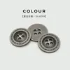 Botones Redondos de Metal Estilo Británico de Cuatro Ojales Botones para Camisa Cárdigan Botones Versátiles para Abrigo Cortavientos Chaqueta de Traje