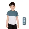 Camiseta de Manga Corta de Verano para Niños Tops para Niños Ropa Deportiva de Secado Rápido para Niños Mayores Ropa Casual Holgada