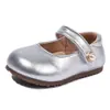 Zapatos para Bebé Niña y Niña Pequeña, Elegantes Nuevos Modelos de Primavera y Verano, Zapatos de Princesa de Cuero Genuino para Niñas Pequeñas, Zapatos de Cuero para Niños Pequeños, Envío Directo de Una Pieza