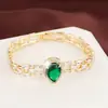 Pulsera Clásica Nueva de Moda Cruzada con Circonita Atmósfera Exquisita Versátil Pulsera para Mujer Venta Directa de Fábrica