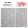 Adesivos para Nail Art de Coração Vazado e Estrela Planos Adesivos Versáteis Coração Estrela Adesivos de Unha DIY Decorações Estilo Dh