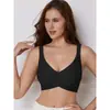 Sujetador Inalámbrico Sin Costuras de Venta Caliente en Amazon Europeo y Americano para Mujer, Venta al por Mayor Transfronteriza Ropa Interior de Chaleco Diaria de Gelatina