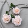 Simulação 3 Anna Rose Wedding Road Flower Row Decoração de parede de flores Hotel Flower Art Soft Fake Flower Atacado
