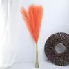 Flores Artificiales de 55 cm, Juncos, Hierba de Pampa, Arreglos Florales Falsos, Decoraciones para Sala de Estar y Bodas, Plantas Artificiales