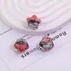 Pintura al Óleo Princesa Sirena Degradado Estrella Agujero Recto Cuentas Sueltas DIY Cadena de Teléfono Hecha a Mano Materiales para Joyería de Cuentas Accesorios