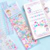 Mensaje Arcoíris Dulce Goka Diario pegatinas niña fresco brillante Goka diy burbuja pegatinas decorativas 6
