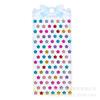 YT-QF cristal água Diamante adesivos DIY tridimensional mão conta decoração bonito pêssego coração transparente diário crianças recompensa adesivos